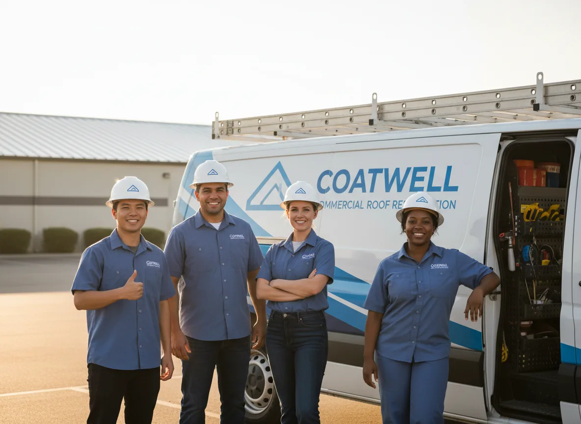 Commercial roof coating company in Liberty, KS